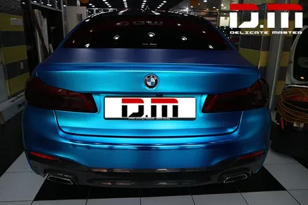 [디엠][자동차멀티샵][대구랩핑전문]bmw 5시리즈(g30) 전체랩핑,무광카본 가니쉬부분랩핑,도어락(포인트랩핑),ppf생활보호패키지,라이트필름,사이드스텝,퓨어그래스매트 시공 / 대구 수성구