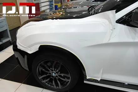 [디엠][자동차멀티샵][대구랩핑전문] bmw x4 전체랩핑 + 사이드미러 카본블랙 포인트랩핑 ( 카본부분랩핑 ) / 대구 수성구