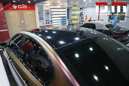 [디엠][자동차멀티샵][대구랩핑전문] BMW 5시리즈 G30 3M 카멜레온 필름 전체랩핑 + 무광카본 부분랩핑 시공 / 대구 수성구