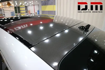 [디엠][자동차멀티샵][대구PPF보호필름전문]벤츠GLE PPF보호필름 전체시공+유리막코팅시공+루프 유광블랙카본 랩핑+B&O(BANG&OLUFSEN)뱅앤올룹슨 스타일 스피커 교체시공 / 대구 수성구