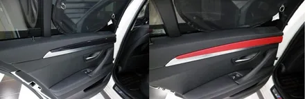 [디엠][자동차멀티샵][대구랩핑전문] bmw5시리즈 실내무광랩핑 시공 / 대구 수성구