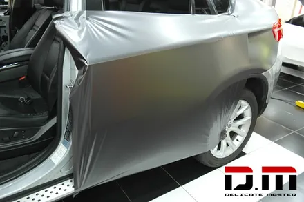 [디엠][자동차멀티샵][대구랩핑전문] BMW X6 전체랩핑 + 사이드미러 카본 포인트랩핑(부분랩핑) + ppf보호필름 생활보호패키지 시공 / 대구 수성구