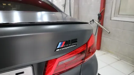 [대구자동차멀티샵/대구유리막코팅/대구랩핑/대구ppf/ BMW M5 프론트패키지/부분랩핑 시공] / 대구 수성구