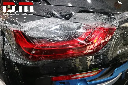 [디엠][자동차멀티샵][대구ppf보호필름전문] BMW i8 부분랩핑+썬팅+블랙박스,GPS+전체ppf보호필름,유리막코팅 시공 / 대구 수성구