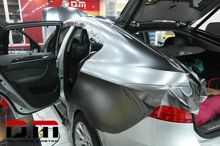 [디엠][자동차멀티샵][대구랩핑전문] BMW X6 전체랩핑 + 사이드미러 카본 포인트랩핑(부분랩핑) + ppf보호필름 생활보호패키지 시공 / 대구 수성구