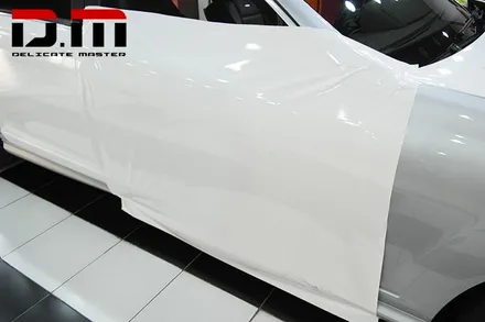 [디엠][자동차멀티샵][대구랩핑전문] 벤츠 S63 전체랩핑 + 사이드미러,에어덕트 블랙유광 도색 시공 / 대구 수성구