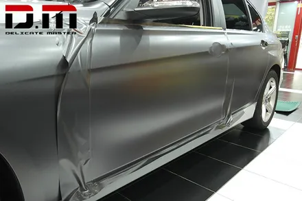 [디엠][자동차멀티샵][대구랩핑전문] bmw320d 3m1080 사틴 다크 그레이 전체랩핑 + 루프스킨 + 카본실내랩핑 + 사이드미러 카본 포인트랩핑 시공 / 대구 수성구