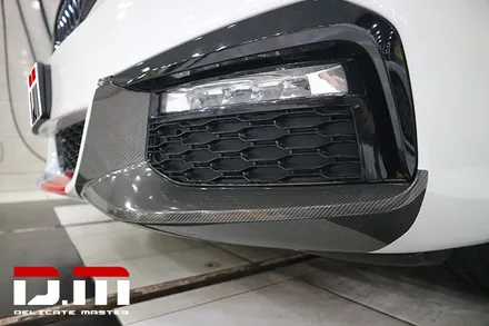 [디엠][자동차멀티샵][대구랩핑전문] BMW 5시리즈 루프스킨 + 부분랩핑(bmw3색랩핑) 시공 / 대구 수성구