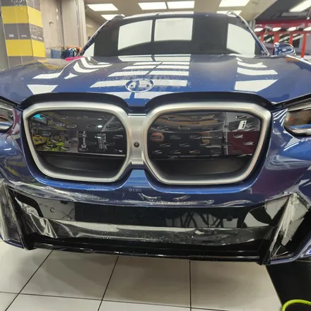 BMW IX3 전체 PPF +신차 출고 PPF +BMW IX3 신차 검수 및 PPF 전체 시공 / 대구 수성구