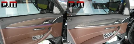 [디엠][자동차멀티샵][대구랩핑전문] bmw 5시리즈 g30 실내랩핑(실내카본랩핑) 시공 / 대구 수성구