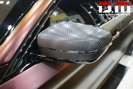 [디엠][자동차멀티샵][대구랩핑전문] BMW 5시리즈 G30 3M 카멜레온 필름 전체랩핑 + 무광카본 부분랩핑 시공 / 대구 수성구