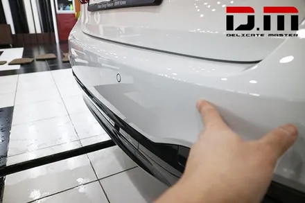 [디엠][자동차멀티샵][대구랩핑전문] bmw g30 5시리즈 ppf보호필름(전면패키지)시공 + 무광카본 부분랩핑 시공 / 대구 수성구