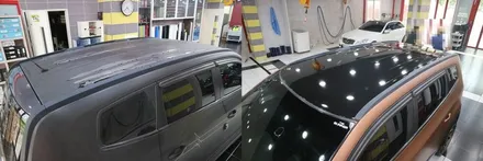 [디엠][자동차멀티샵][대구랩핑전문] 쉐보레 올란도 랩핑지제거/루프스킨/무광 전체랩핑 시공 / 대구 수성구