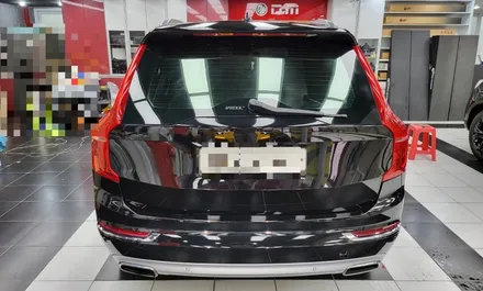 <볼보 SUV XC90> 대구 전체 랩핑, 전체 PPF 전문/ 검정에서 깔끔한 화이트로 이미지 변신에 성공한 볼보 랩핑 후기. / 대구 수성구