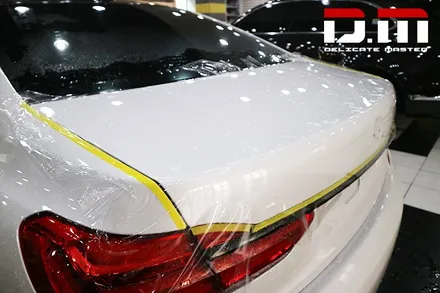 [디엠][자동차멀티샵][대구ppf,랩핑전문] BMW 7시리즈 740LD 전체 PPF 보호필름시공 + 미러,그릴 수전사 시공 + 유광카본블랙 루프,부분랩핑 + 유리막코팅 시공 / 대구 수성구