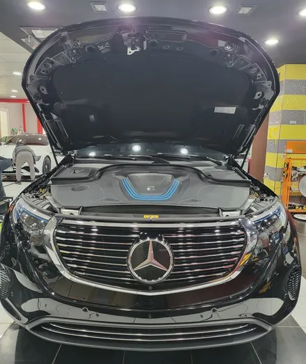 <벤츠 EQC400 대구PPF> 벤츠전기차 검정차를 저 반짝이게! 대구 전차종 차량보호필름 전문점. / 대구 수성구
