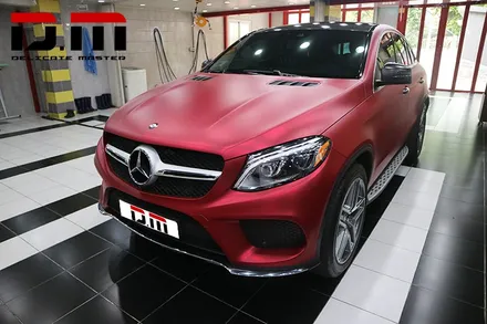 [디엠][자동차멀티샵][대구랩핑전문] 벤츠GLE350(SUV) 사이드미러 포인트랩핑(부분랩핑), 전체랩핑 시공 / 대구 수성구