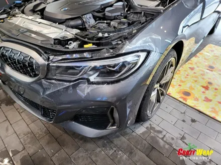[대구BMWppf/대구340ippf/대구ppf스포츠패키지]  BMW 340i ppf 스포츠 패키지 시공 작업후기 / 부산 기장군
