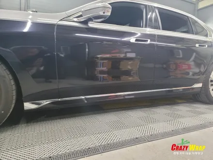 [부산정관] \'BMW 740i\' 듀오톤랩핑 코치라인데칼 시공후기 / 부산 기장군