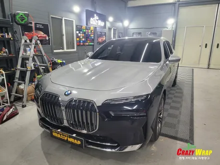 [부산정관] \'BMW 740i\' 듀오톤랩핑 코치라인데칼 시공후기 / 부산 기장군