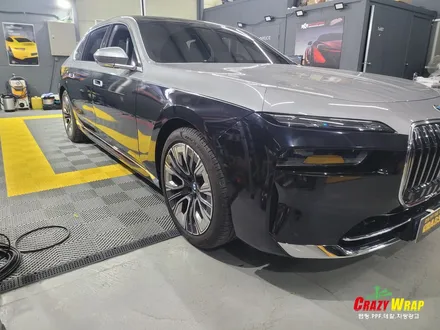 [부산정관] \'BMW 740i\' 듀오톤랩핑 코치라인데칼 시공후기 / 부산 기장군