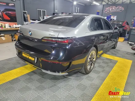 [부산정관] \'BMW 740i\' 듀오톤랩핑 코치라인데칼 시공후기 / 부산 기장군