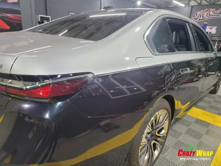 [부산정관] \'BMW 740i\' 듀오톤랩핑 코치라인데칼 시공후기 / 부산 기장군