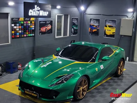 부산정관 \'페라리812GTS\' 데칼 시공후기 / 부산 기장군