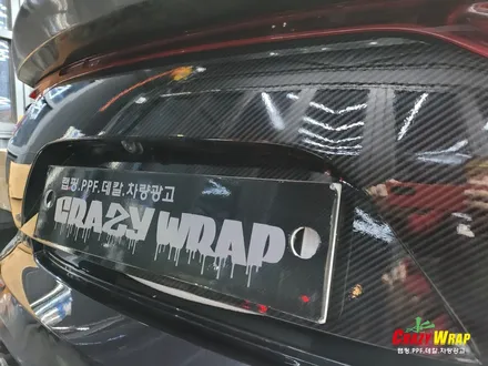 대구랩핑 \'기아 스팅어 카본 랩핑\' 작업후기 / 부산 기장군