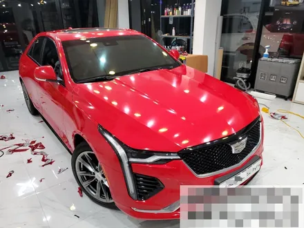 캐딜락 CT4 전체 랩핑 카스킨 랩핑전문점 !!! / 경기 안산