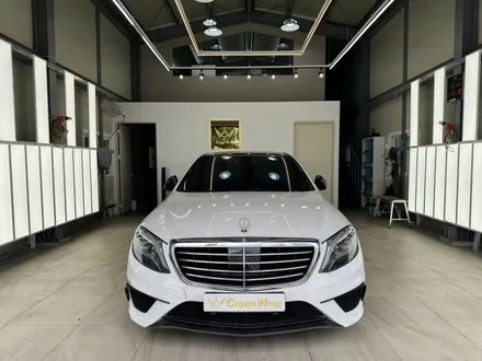 부산랩핑 벤츠S63 AMG 전체랩핑 제거! / 부산 사상구