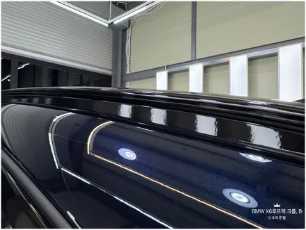 부산 사상 랩핑 PPF 전문 BMW X6 루프랙 랩핑 헤드라이트 BC 필러 PPF 시공 / 부산 사상구