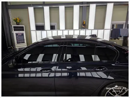 부산 사상 랩핑 PPF 전문 BMW G30 520I 윈도우 크롬 죽이기 가격과 시공 / 부산 사상구