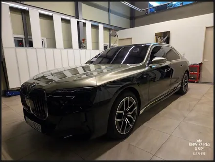 부산 BMW 7시리즈 비닐프로그 듀오톤 투톤 순정 퀄리티 랩핑 시공 및 하는 이유 / 부산 사상구