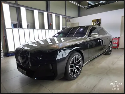 부산 BMW 7시리즈 비닐프로그 듀오톤 투톤 순정 퀄리티 랩핑 시공 및 하는 이유 / 부산 사상구