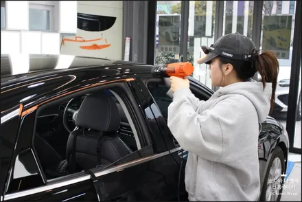[부산 사상] 쏘나타 디 엣지 크롬죽이기, 까다로운 작업도 완벽하게! 스포티함 200% 끌어올리기 / 부산 사상구