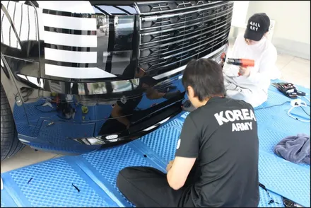 팰리세이드의 완성은 블랙, 크롬 죽이기로 시크한 감성 더하기 / 부산 사상구