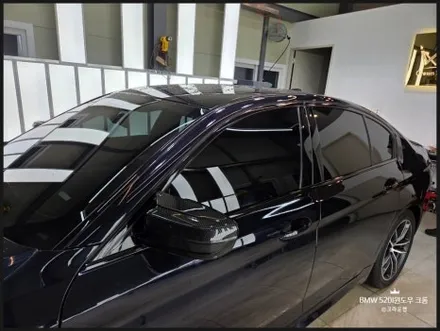 부산 사상 랩핑 PPF 전문 BMW G30 520I 윈도우 크롬 죽이기 가격과 시공 / 부산 사상구