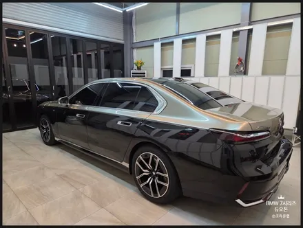 부산 BMW 7시리즈 비닐프로그 듀오톤 투톤 순정 퀄리티 랩핑 시공 및 하는 이유 / 부산 사상구
