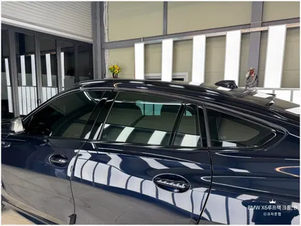 부산 사상 랩핑 PPF 전문 BMW X6 루프랙 랩핑 헤드라이트 BC 필러 PPF 시공 / 부산 사상구