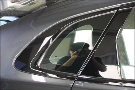 단골 많은 부산 랩핑샵, IG 그랜저 윈도우 크롬죽이기 시공 리뷰 / 부산 사상구