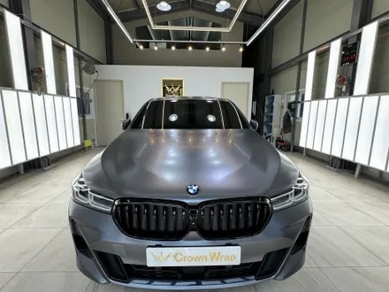 부산랩핑 BMW 6GT 전체랩핑 역시 사틴다크그레이 이쁩니다 / 부산 사상구