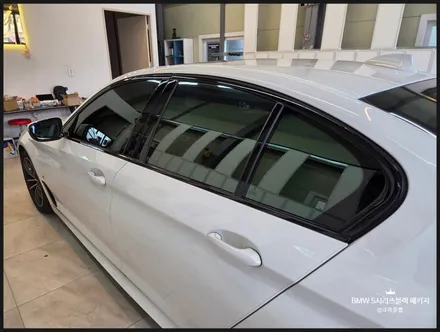 BMW 520I 5시리즈 전체 크롬 죽이기 헤드라이트 스모그 PPF 필름 시공 및 비용 / 부산 사상구