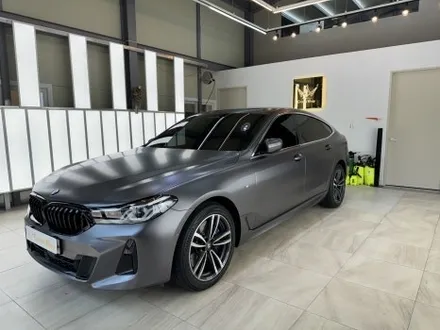 부산랩핑 BMW 6GT 전체랩핑 역시 사틴다크그레이 이쁩니다 / 부산 사상구