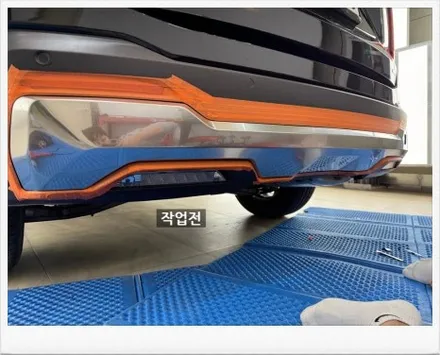 부산 사상 랩핑 PPF 전문 소나타 디 엣지 전체 크롬 죽이기 딜리트 가격과 시공기 / 부산 사상구