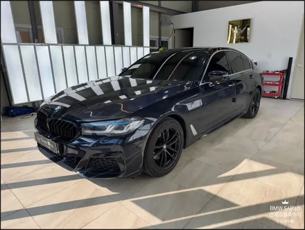 부산 사상 랩핑 PPF 전문 BMW 520 5시리즈 G바디 전체 크롬 죽이기 작업 / 부산 사상구
