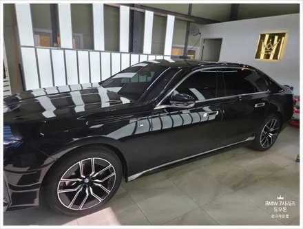 부산 BMW 7시리즈 비닐프로그 듀오톤 투톤 순정 퀄리티 랩핑 시공 및 하는 이유 / 부산 사상구