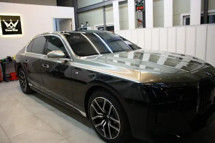 부산 투톤 랩핑 BMW 7시리즈 듀오톤 시공 잘하는 곳 / 부산 사상구