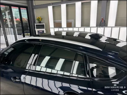 부산 사상 랩핑 PPF 전문 BMW X6 루프랙 랩핑 헤드라이트 BC 필러 PPF 시공 / 부산 사상구