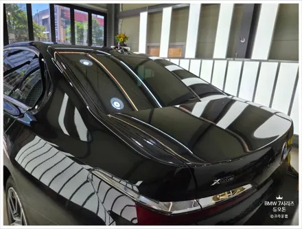 부산 BMW 7시리즈 비닐프로그 듀오톤 투톤 순정 퀄리티 랩핑 시공 및 하는 이유 / 부산 사상구